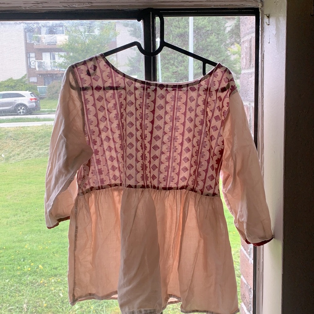 Boho A-line Top